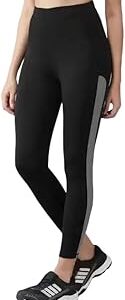 Slim Fit Stretchable High Waist Ankle Length Jeggings for Girls & Women (Olive Black)