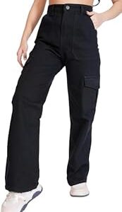 Women?s High-Rise Straight Fit Jeans | Stretchable Cotton Lycra Denim | Stylish & Comfortable Casual Wear | Available in 3 Colors
