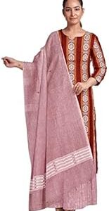 Odisha Sambalpuri Handloom Women's Ikat Cotton Ethnic Dress Material Set Unstitched salwar suit for Women's