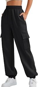 Girls/Women Cargo Joggers in Pure Cotton for a Relaxed Feel/Multipurpose in Their use for Athletic, Casual, Everyday wear and Suitable for All Seasons