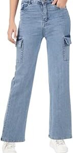 SHIONA Wears Women Regular High Rise Dark Blue Jeans