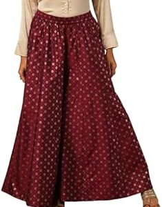 Women's Flare Fit Mid Rise Palazzo