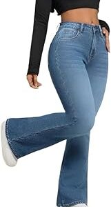 Women's Wide Leg Fit High Rise Jeans