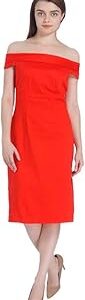 Womens Off Shoulder Bodycon Dress