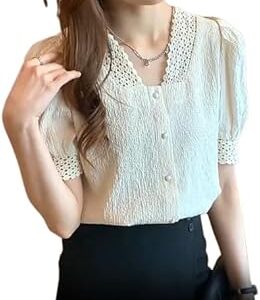 Casual Regular Sleeves Solid Women White Top