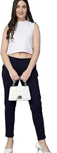 Solid Jegging High Rise Full Length Regular Fit Casual Jegging for Women | Jegging for Womens | Women Full Length Casual Jegging (P_LJEG000008_Navy)