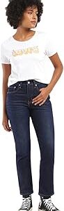 Women's Straight Jeans (001UF-0009_Blue