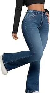 Women's Wide Leg Fit High Rise Jeans