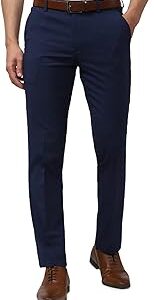 Men's Slim Fit Mid Rise Trouser