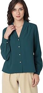 Women's Solid Regular Fit T-Shirt