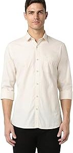 Men's Cotton Solid Slim Fit Shirt