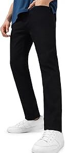 Men's Regular Fit Washed Jeans Stretchable