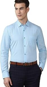 Men's Cotton Solid Slim Fit Shirt
