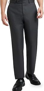 Men's Regular Fit Mid Rise Trouser