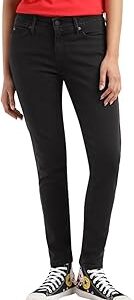 Women's 711 Skinny Mid Rise Blue Jeans