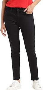 Women's 711 Skinny Mid Rise Blue Jeans