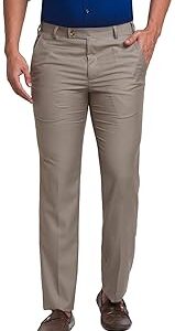 Men's Slim Fit Mid Rise Trouser