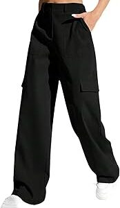 Regular Fit Trousers for Women | Women Trousers | Women's High-Waisted Pant | Women Trousers Pants | Korean Trousers for Women