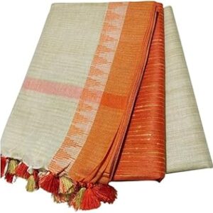 Jute Silk Unstitched Suit Set for Women with Dupatta | Jute Silk Salwar Suit Dress Material for Women & Girls Top - 2.5 M, Bottom - 2.50 M & Dupatta - 2.5 M