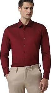 Solid Formal Shirt for Men| Premium Cotton| Full Sleeves| Regular Fit |Breathable Fabric