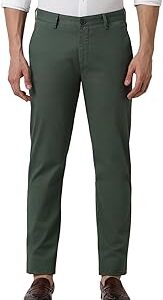 Men's Regular Fit Mid Rise Pants