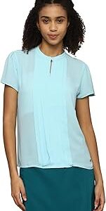 Women's Solid Regular Fit Blouse