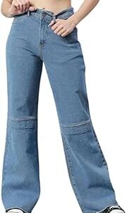 Baggy Jeans for Women | Wide Leg Jeans Women High Waist | Bell Bottom Jeans for Women