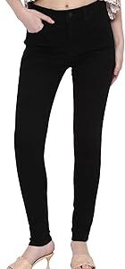 Women's Regular Jeans (WEC0434114001A_Black