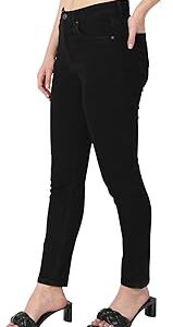 High Rise Womens Skinny Fit Jeans