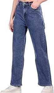 Women's Relaxed Fit Mid Rise Jeans