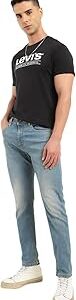 Men's 512 Slim Tapered Fit Mid Rise Blue Jeans