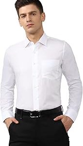 Men's Cotton Solid Slim Fit Shirt