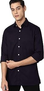 Men's Solid Regular Fit Shirt