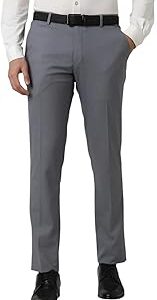 Men's Slim Fit Mid Rise Trouser