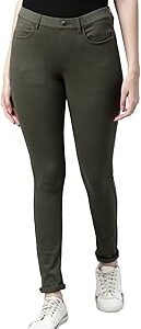 Women Solid Super Stretch Jeggings