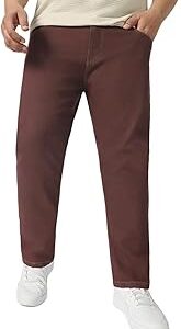 Men's Regular Fit Mid Rise Jeans