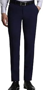 Men's Regular Fit Mid Rise Pants