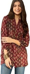 Women's Rayon Blend Regular Fit Top