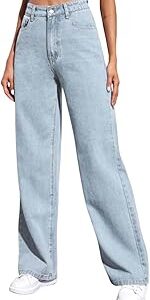 Women's Straight Fit Jeans Mid-Rise|Cotton Blend|Stretchable Fabric Jeans