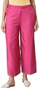 Women's Mid Rise Regular Fit Pants