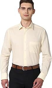 Men's Cotton Solid Regular Fit Shirt