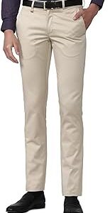 Men's Slim Fit Mid Rise Pants