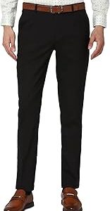 Men's Slim Fit Mid Rise Pants