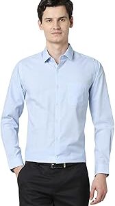 Men's Cotton Regular Fit Formal Full Sleeve Checkered Shirt