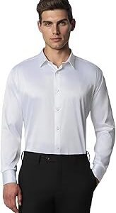 Men's Polyester Slim Fit Shirt