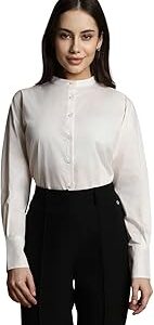 Women's Cotton Solid Regular Fit Shirt
