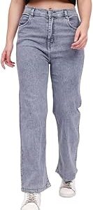 Women's Straight Fit Denim Jeans | Casual and Comfortable Everyday Wear