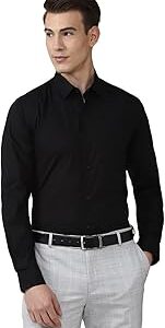 Men's Cotton Solid Slim Fit Shirt