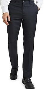 Men's Slim Fit Mid Rise Trouser