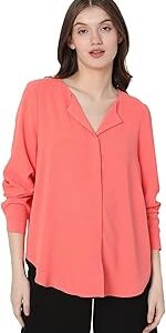 Women's Rayon Blend Slim Fit Top